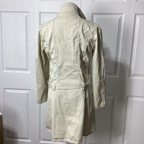 Nori Trench Coat Tan Utility Style XL - Picture 2 of 13